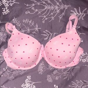 Victoria's Secret Pink Heart Bra